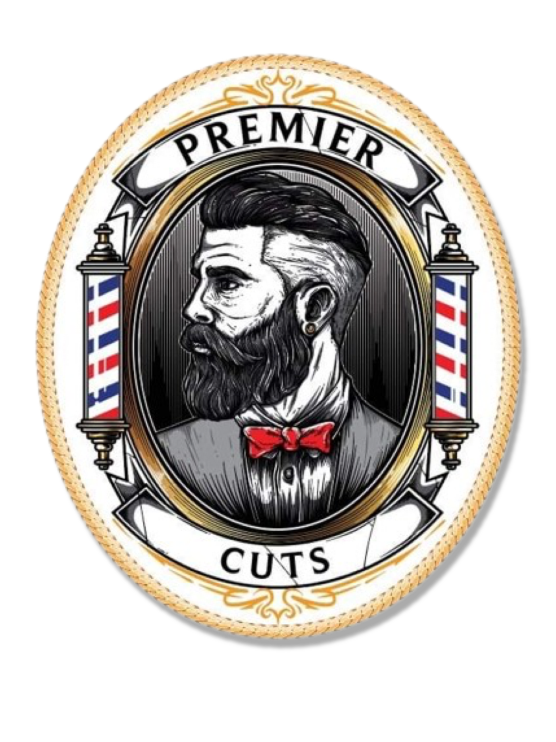 Barbershop Logo PNG Transparent & SVG Vector - Freebie Supply